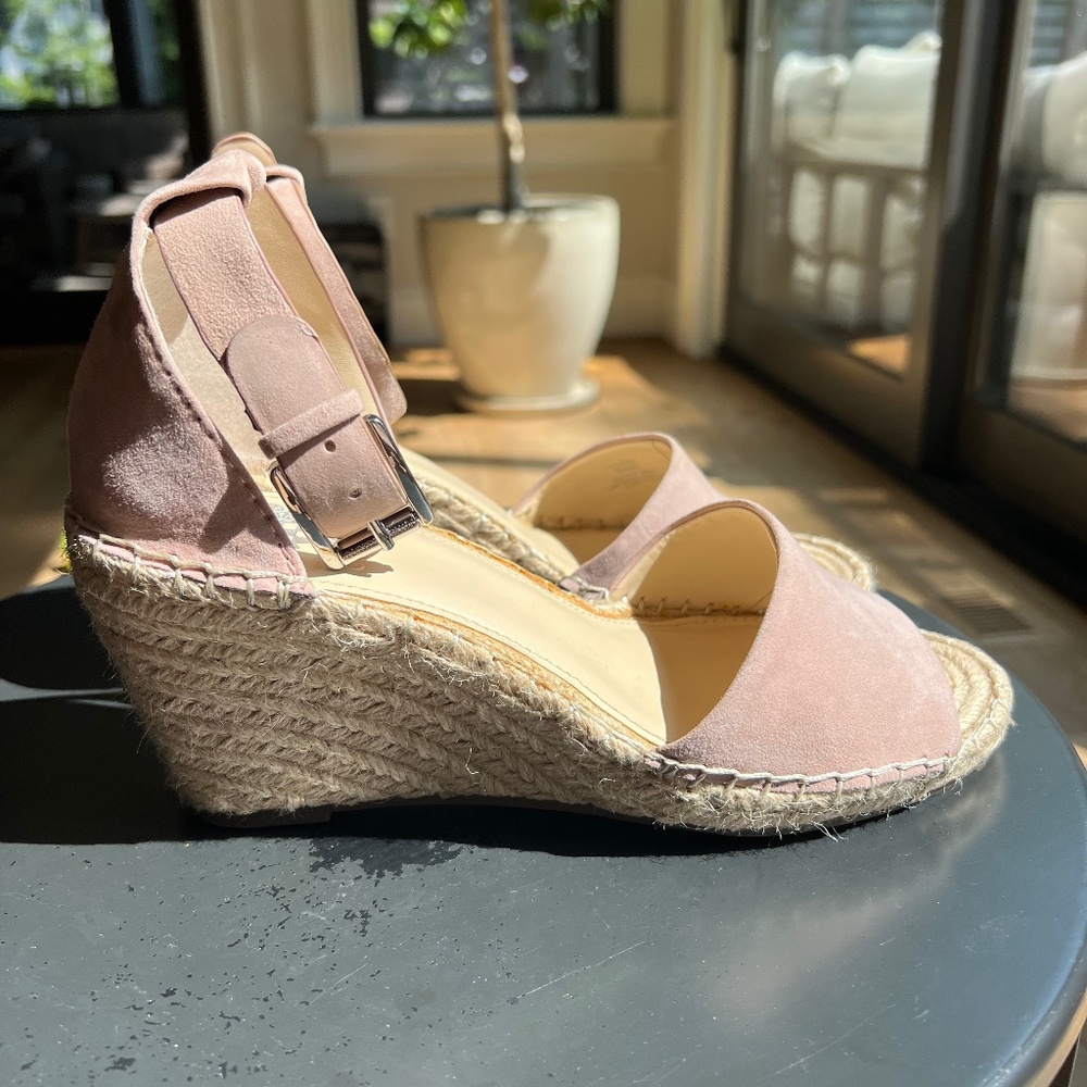 Vince Camuto Espadrille Wedge Sandals - size 9 /12